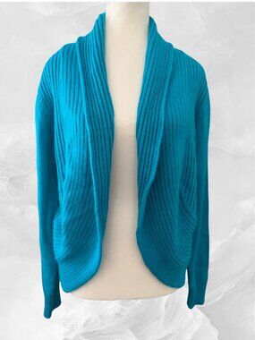 Bianca Nygard Turquoise Blue Cardigan